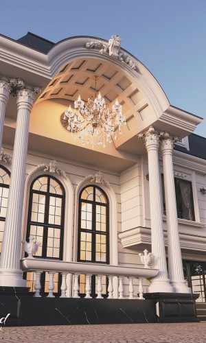 نمای پروژه مرندکاری از شرکت معماری نوید رضوان#نما #نما_سیمانی #نماساختمان(1)